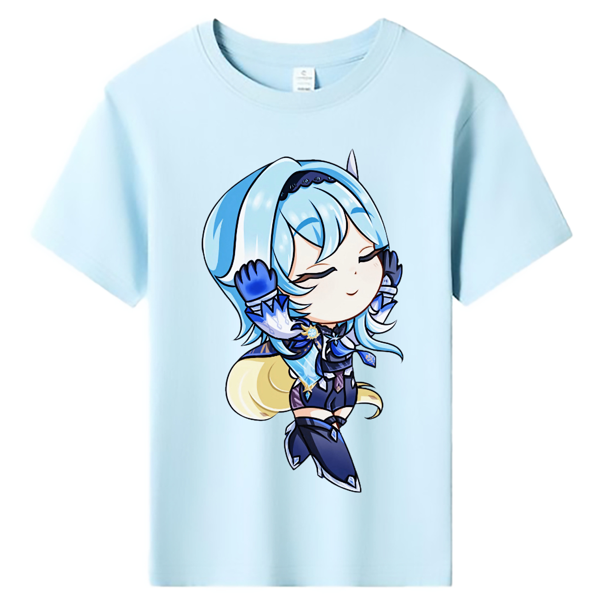 げんし神 优菈 ゆうら genshin Yūra 綿100％キッズTシャツ（フロントプリント）